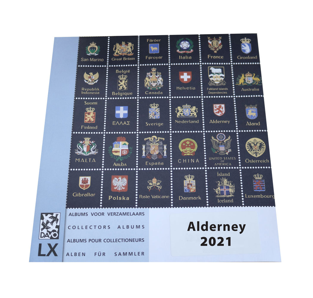 Alderney 2021 Luxury Hingeless Supplement